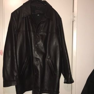 Men’s J. Crew 100% Leather Jacket